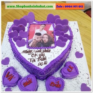 Bánh Sinh Nhật In Hình Ảnh - H640